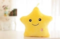 Glowing Star Plush Pillow